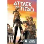 Attack on Titan manga vol. 04 manga