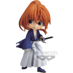 Rurouni Kenshin Meiji Swordsman Romantic Story Battousai Himura Q Posket A figura 14cm