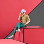 JUJUTSU KAISEN SATORU ENDING NOODLE STOPER 15 cm