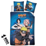 Naruto posteljina 140×200 cm, 63x63 cm Microfibre