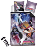 Boruto Rasengan's posteljina 140×200 cm, 65x65 cm
