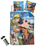 Naruto Hidden Leaf posteljina 140×200 cm, 65x65 cm
