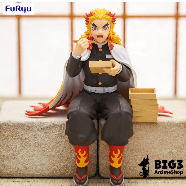 Demon Slayer: Kimetsu no Yaiba Noodle Stopper PVC Statue Rengoku Kyojuro 14 cm Demon Slayer: Kimetsu no Yaiba Noodle Stopper PVC Statue Rengoku Kyojuro 14 cm