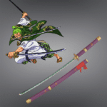 One Piece Roronoa Zoro special edition metalna katana sa kožnim koricama 106 cm (enma)