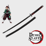 Demon Slayer Tanjiro metalna katana 106 cm