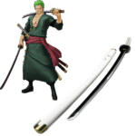 ONE PIECE ZORO METALNA KATANA WADO ICHIMONJI 106 cm