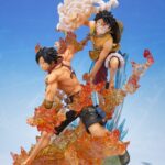 PORTGAS D. ACE i Monkey D Luffy BROTHER BOND FIGUARTS kolekcija od dvije STATUE OD 16 I 22 cm