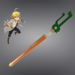 THE SEVEN DEADLY SINS DRAGON HANDLE MELIODASOV PUKNUTI MAČ OD 75 cm