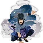 NARUTO SHIPPUDEN – Sasuke Uchiha Special edition Sasuke figura + akrilna figura