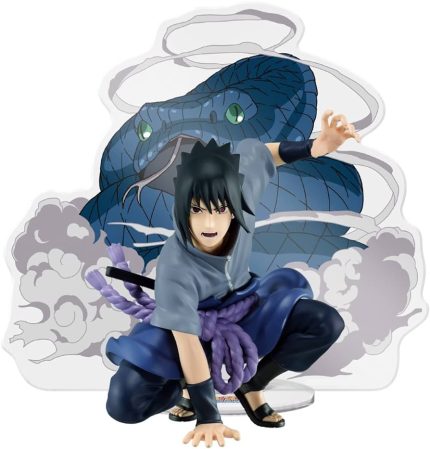 NARUTO SHIPPUDEN – Sasuke Uchiha Special edition Sasuke figura + akrilna figura