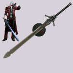 DEVIL MAY CRY - REBELLION GREATSWORD DANTE 136 CM CRNA VERZIJA