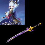 GENSHIN IMPACT - KATANA MISTSPLITTER 104 CM REFORGED
