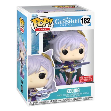 Genshin Impact Funko pop Figura Keqing 9 cm