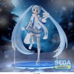 Hatsune Miku Luminasta figura Snow Miku 22 cm