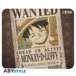 Luffy wanted poster podloga za miša 23,50 x 20 cm