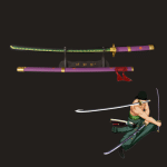 ONE PIECE - RORONOA ZORO KATANA ENMA VER 1 104 CM