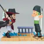 ONE PIECE - Zoro VS Mihawk - World Collectable Figura 15 cm