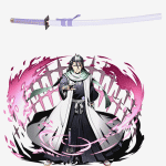 Bleach Kuchiki Byakuya metalna katana od !06 cm