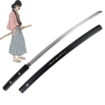 Lupin GOEMON IHIKAWA metalna katana crna verzija 105 cm