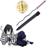Obanai Iguro metalna katana 105 cm