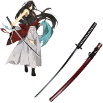 Touken Ranbu IZUMINOKAMI KANESADA metalna katana 105 cm
