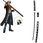 Trafalgar Law Metalna katana crna verzija 105 cm
