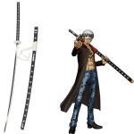 Trafalgar Law Metalna katana duga crna verzija 175 cm
