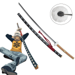 Trafalgar Law Metalna katana duga smeđa verzija 145 cm