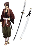 hakuouki okita souji metalna katana 105 cm