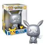 FUNKO POP POKEMON PIKACHU (SILVER METALIC) 25.5 cm