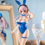 Super Sonico BiCute Bunnies Blue Rabbit Ver. figura 30 cm