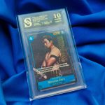 One Piece Roronoa Zoro kolekcionarska ocjenjena karta