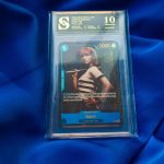 One Piece Nami kolekcionarska ocjenjena karta