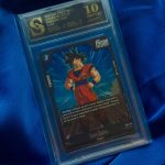 Dragona Ball Son Goku kolekcionarska ocjenjena karta