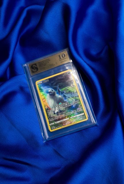 Pokemon Absol ocjenjena kartica