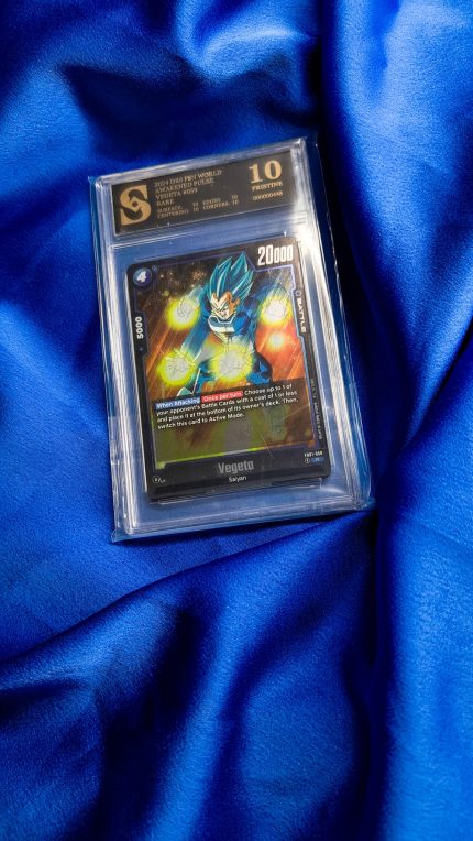 Dragon Ball Vegeta ocjenjena kartica