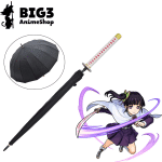 Demon Slayer Kanao Kišobran katana (120 cm promjer otvorenog kišobrana + korice za kišobran)