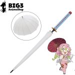 Demon Slayer Mitsuri Kišobran katana (120 cm promjer otvorenog kišobrana + korice za kišobran)