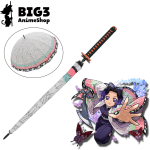 Demon Slayer Shinobu Kišobran katana (120 cm promjer otvorenog kišobrana + korice za kišobran)