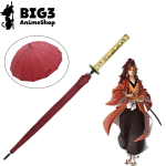 Demon Slayer yoriichi Kišobran katana (120 cm promjer otvorenog kišobrana + korice za kišobran)