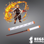 Rengoku metalna mini katana 45 cm ver 2
