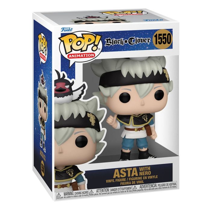 Black Clover Funko POP Figura Asta and Nero 9 cm