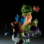 Dragon Ball Super Saiyan Broly vs SSGSS Gogeta figura 19cm