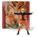 Naruto Shippuden Uzumaki Naruto figura 13cm + akril Kurama 15 cm