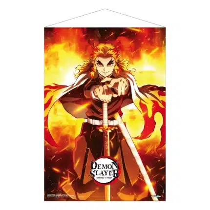 Demon Slayer Rengoku Wallscroll 50 X 70 Cm