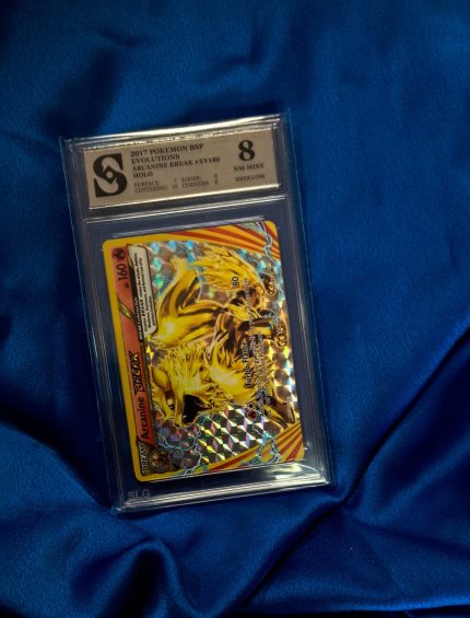 Pokemon Arcanine Break ocjenjena karta