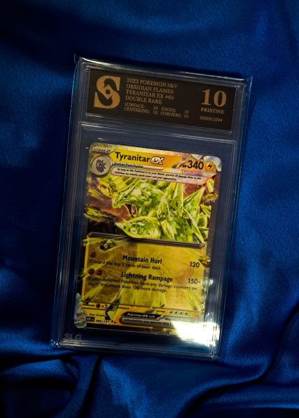Pokemon Tiranitar EX ocjenjena karta