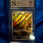 Pokemon Omanyte ocjenjena karta
