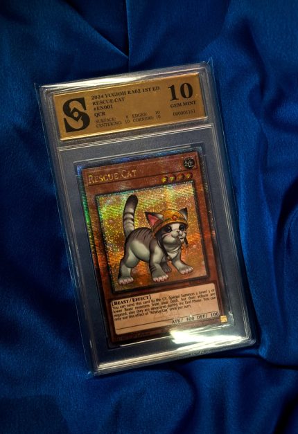 Yu-gi-oh Rescue Cat ocjenjena karta