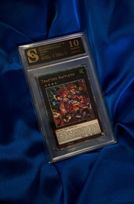 Yu-gi-oh Traptrix Rafflesia ocjenjena karta